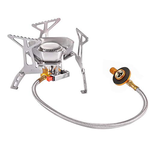 Gas Stone Portable Mini Lightweight Heating Gas Stove Burner for Outdoor Camping Picnic Hiking